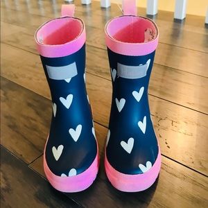 Navy Hatley Toddler Rain-boots Size 7.